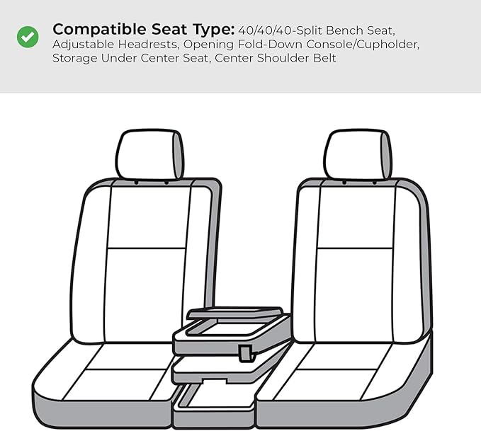 Covercraft Carhartt SeatSaver Custom Seat Covers for 2019-2026 Chevrolet Silverado/GMC Sierra 1500, 2020-2026 2500/3500-1st R