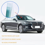 Nano Ceramic Car Front Window Film 99% Anti UV Heat Insulation Sun Blocking Solar Window Tint for Car Windshield Rear Side Window, 20Inch X 100Feet Roll 80% VLT