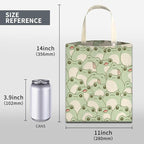 Cute Car Organizer and Storage Bag, Hanging Trash Bin for Vehicle, Travelling, Camping - Cute Green Frog