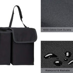 Car Organizers and Storage, Backseat Hanging Organizer with 5 Pockets, Waterproof Collapsible Large Capacity Organization Bag,