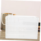 Makeup Organizer Box Desktop Jewelry Holder Acrylic Storage Cosmetics Display Compact Stylish