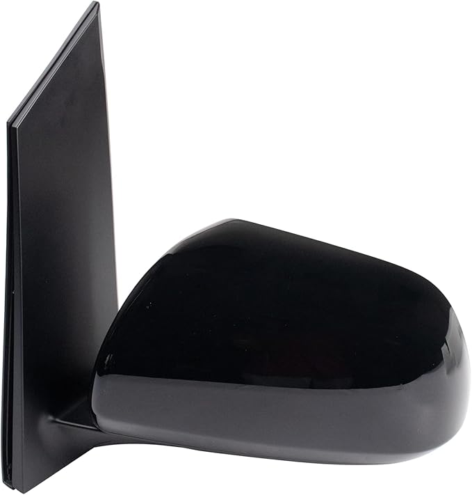 TRQ 2 Piece Driver and Passenger Side Mirror Assembly Set Electric Adjustment Heated No Memory Black Compatible with 2015-201