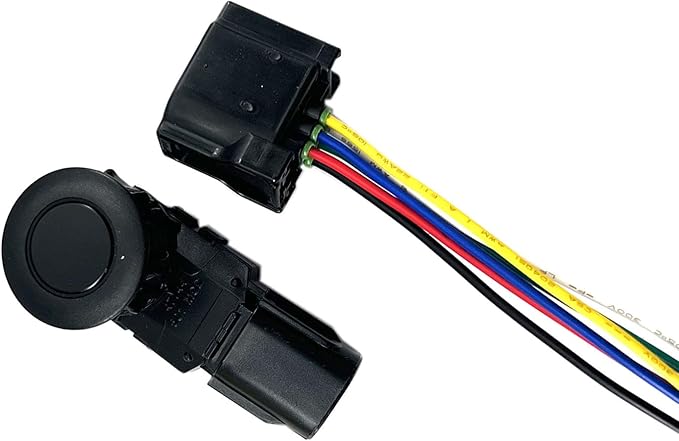 89341-0C010 Parking Sensor Reverse Backup Parking Assit Sensor with Connector Plug Pigtail Wire Harness Compatible with Tacom
