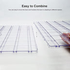 Purse Organizer for Closet, Adjustable Clear Shelf Dividers for Closet Organization Plastic Purse Storage Organizer Bag Organ