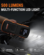 Powrun P-ONE MAX Jump Starter, 4000A Portable Jump Box, Car Jump Starter Battery Pack for All Gas or Diesel Engines up to