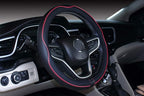 Mayco Bell 2019 New Microfiber Leather Car Extra Large Steering Wheel Cover for Big Trucks (17'', Red)