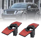 4PCS Rear Parking Sensor Bracket Cover with Adhesion Promoter for Nissan Armada Altima Maxima for Infiniti Q50 2015-2020 2853