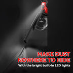 KXX Cordless Vacuum for Milwaukee M18 Battery, 5 in 1 Handheld Electric Vacuum Cleaner with 500W Powerful Motor, 46 CFM Porta