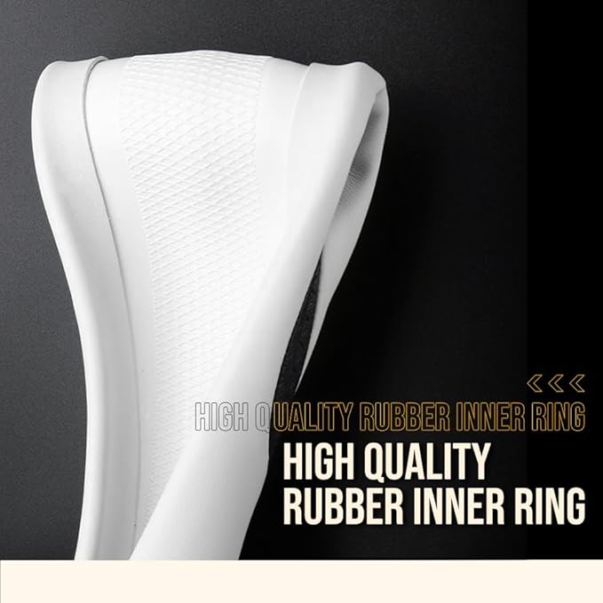 HAOTULE Nappa Leather Slim and Stylish Steering Wheel Cover, for Ford Steering Wheel Cover Accessories Interior Modification,