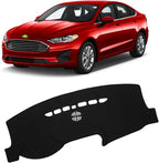 FIILINES Dash Cover Fit for Ford Fusion 2013-2020 Dashboard Cover Fusion Accessories Dash Mat Sunshade Nonslip Mesh Protector