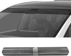 YoRise Car Windshield Banner Sticker Decal, Waterproof Vinyl Auto Front Window Tint Strip, Universal Vehicle Exterior Windscreen Sun Visor Decoration Sticker for Trucks, SUVs, Cars(Honeycomb)