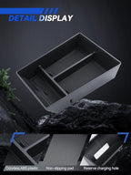 for BMW X5/X6/X7 Center Console Organizer 2020 2021 2022 2023 2024 2025 2026 BMW X5/X6/X7 Accessories Armrest Tray Middle Storage Box Insert Container Durable ABS Plastic