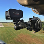 Car Windshield Suction Cup Mount for Insta360 ACE Pro ONE X4 X3 X2 X R RS GO 2 3, GoPro Hero Max Fusin 12 11 Accessories and DJI OSMO Action Camera Dash Cam Holder
