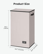 SOLEDI Laundry Hamper with Lid 100L Large & Tall Collapsible Laundry Basket, Clothes Hamper with Bag Removable Easy to Carry,