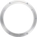 uxcell Aluminium Lazy Susan Turntable Bearing, 12 inch Round Rotating Bearing Turntable Base for Kitchen Dining Table（Base On