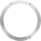 uxcell Aluminium Lazy Susan Turntable Bearing, 12 inch Round Rotating Bearing Turntable Base for Kitchen Dining Table（Base On