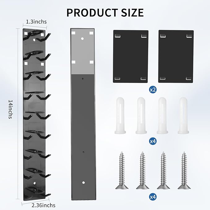 Hat Organizer for Baseball Caps,Hat Rack for Wall to Organize Collections& Reduce Clutter,Strong Adhesive Mount Holds 18 Hats