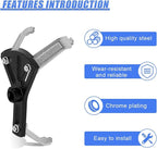 YoRise Car Fuel Pump Removal Tool, Adjustable Auto Fuel Lid Tank Cover Collar Ring Install Spanner with 3 Arms, 5.2'' to 7.17