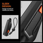Spigen Life Car Escape Tool Emergency Keychain Hammer Seatbelt Cutter and Window Breaker - Black