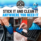 Chemical Guys Sticky Icky Car Cleaning Gel, Green Apple, Interior Car Cleaner, Reusable Automotive Crevice & Interior Dust Cl
