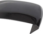 ALMULOO Pair Mirror Covers Compatible with 2011-2020 Jeep Grand Cherokee/Dodge Durango Top Half Side Door Rearview Mirror Cap Glossy Black Trim 2Pcs