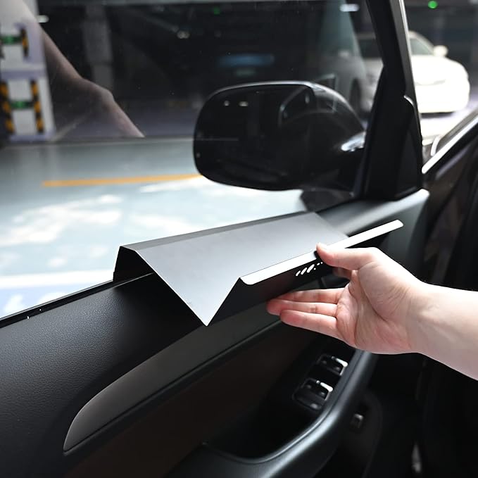 NEWISHTOOL Vehicle Window Tint Tool Speed Loader for Top & Bottom Gap Gasket Wrap Film Installation, 13-inch Loading Edge with PTFE Slide Felt and Tint Tools Placing Platform