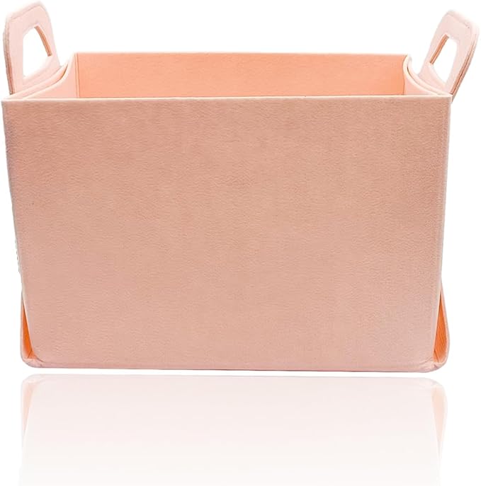 Felt Car Trunk Organizer, Foldable Vehicle Storage Box, Large Capacity Multi-Purpose Automotive Interior Accessories for Cars, S