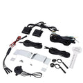 Tbest Blind Spot Detection System Kit Universal 12V BSD Sensor Monitoring IP67 LED Warning for All Vehicles
