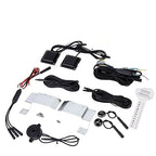 Tbest Blind Spot Detection System Kit Universal 12V BSD Sensor Monitoring IP67 LED Warning for All Vehicles