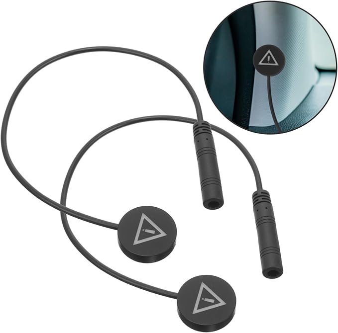 Universal Car Mirror Sensor Lights Set Blindspot Monitor Indicator 2 in 1 for Enhanced Safety