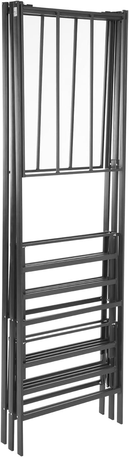 Foldable Portable Wardrobe Closet Rack, 50 * 20 * 68in Freestanding Clothing Storage Organizer for Bedroom,Apartments, Dormit