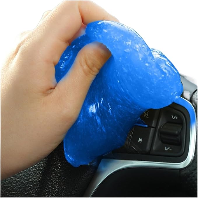 Car Cleaning Gel Slime - Magic Mud for Interior & Computer Keyboard - Remover & Dirt Cleaner - for Car Wash & Interior Cleani