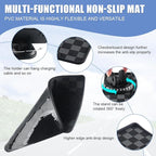 Car Anti Slip Mat Dashboard Tray Decorations Sticky Pad Thicken Washable with 360° Rotating Universal Phone Pad Holder+Number