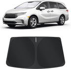 TINGLU Sun Shade for Honda Odyssey 2018-2024 2025 2026 LX,EX,EX-L,Touring,Elite Minivan Accessories Windshield Sun Shade Window Shade UV Rays Protection Sun Visor Cover