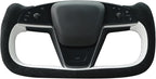 MEWANT Hand Stitched Tesla Model S Yoke Steering Wheel Cover Wrap for Tesla Model S 2021-2023 / Model X 2021-2023 Tesla Yoke Steering Wheel Accessories(3D Style)