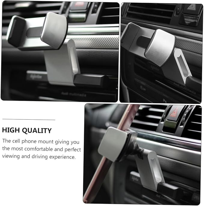 DOITOOL Car Cd Slot Phone Holder Multifunctional Mobile Phone Mount for Hands Use Vehicle Compatible Smartphones Easy One-Hand