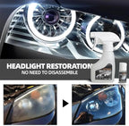 SOPAMI Automotive Headlight Restoration Kit Oxidized and Yellowed Automotive Headlamps Blurring Enhanced Crystallization Coat