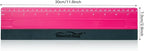 NEWISHTOOL 11.8" Felt Squeegee for Vinyl, 29.8cm Big Size Ruler Squeegee for Wallpaper Smoothing, Sign Making, Car Vinyl Wraps, Window Tint Film Application, Graphic Decals Squeegee Tool - Pack of 3