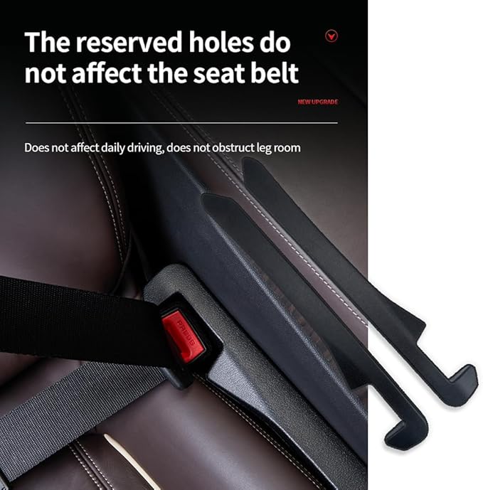 2PCS Car Seat Gap Filler - Car Seat Gap Filler Organizer for Holding Phone,Key,Purse - Universal Car Gap Filler Fits Car Truck SUV Car Interior Accessories (Black/2PCS)…