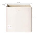3 Sprouts Toy Storage Organizer: Toy Box Cube Organizer for Playroom, Nursery - Foldable Storage Bin - Sloth