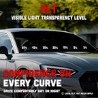 United Centurion Carbon 2 Ply Window Tint Film - 40in x 100ft, 15% VLT Scratch Resistant, High Clarity, 99% UV Block, Heat & Glare Control, Privacy & Interior Protection Film for Car, Truck, SUV, Home