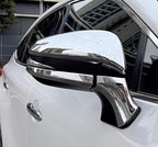 Car Accessories Fit for Toyota VENZA 2021 2022 2023 2024 Car Door Side Rearview Mirror Cover Trim (Chrome) 2PCS ABS