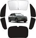 6PCS Car Window Shades for Honda HR-V 2023-2025, Window Covers for VEZEL Windshield Side Rear Windows, Full Set Privacy Protection Car Sunshade with UV Blocking for Camping Napping