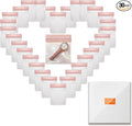 30 PCS Clear Plastic EVA Anti Tarnish Jewelry Storage Bags, Zip Ziplock Jewelry Pouches for Selling & Gift, Little Mini Trave