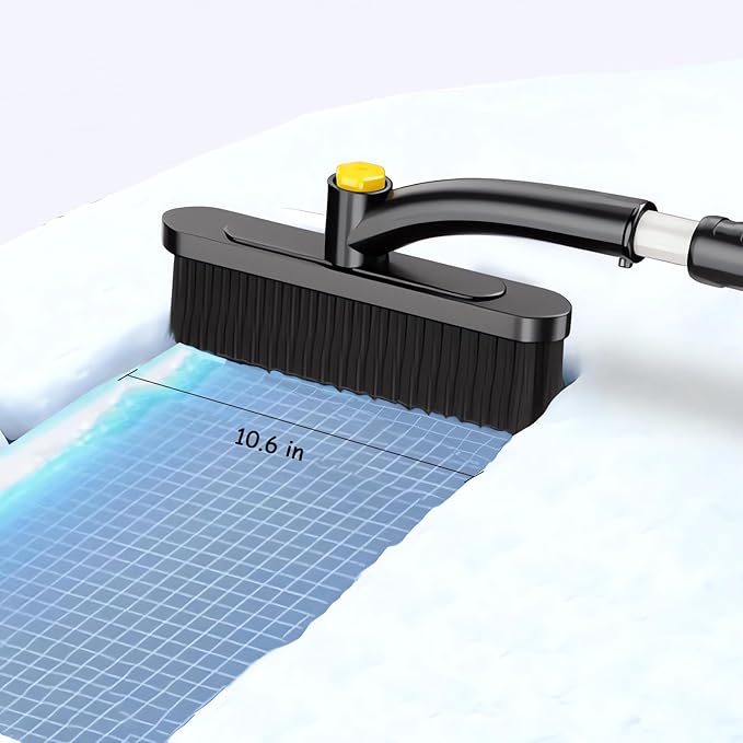 36" Extendable Ice Scrapers for Car Windshield 360°Pivoting Snow Brush for Car Snow Scraper Detachable Snow Removal Tool for Cars,Trucks,SUVs, XC01002