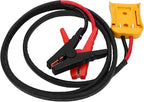 KIMISS Car Battery Jump Cable 8AWG Silicone Wire Heat Proof Automotive Jump Start Cable for SUVs Light Trucks (5.9FT)