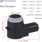 Backup Sensor Reverse Backup Parking Rear Bumper Park Assist Object Sensor Compatible with 2006-2016 Buick Enclave Cadillac E