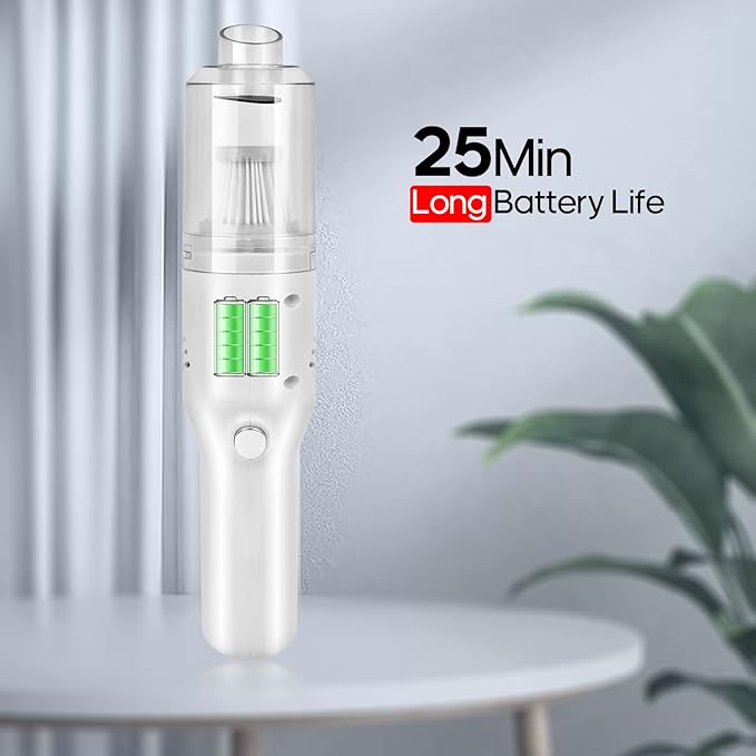 Wireless Mini Car Vacuum Cleaner(400g) Portable Rechargeable,Handheld Vacuums, Mini but Mighty Dust Busters Cordless Recharge