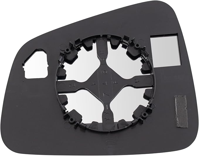 TRQ Passenger Side Mirror Glass with Backing Plate For Factory Equipped & Aftermarket Mirrors Compatible with 2015-2020 Chevr