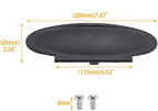 Sun Visor Vanity Mirror Covers Driver or Passenger Side Visor Mirror Lid Replacement for Porsche 996/997-911 986/987 for Boxster for Cayman 1996-2010 1Pcs Black